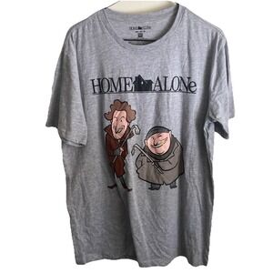 Home Alone Movie The Wet Bandits Tshirt Gray M Tee
